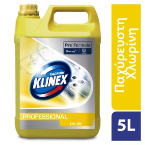 Klinex Professional Ultra Extra Power Lemon - Thick liquid chlorine - 5L.