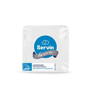 Servin Χαρτοπετσέτες Πολυτελείας 2 Φύλλων  - 100 τεμ