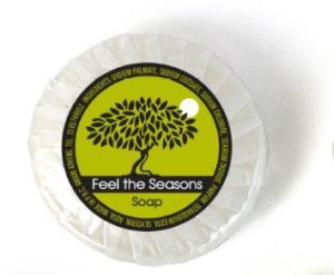 Round soap 15g Feel the Seasons - 1000 pcs.