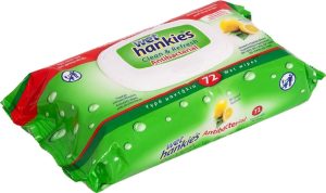 Wet Hankies Clean & Refresh Antibacterial Lemon - 72 pcs.