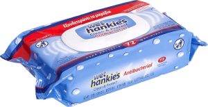 Wet Hankies Clean & Protect Antibacterial - 72 pcs.